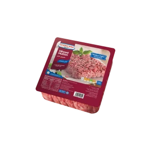 340301 Americana Square Minced Mutton 400g New Pack Label Design FN_R1-3D Americana Beef Minced Mutton Square - 400g