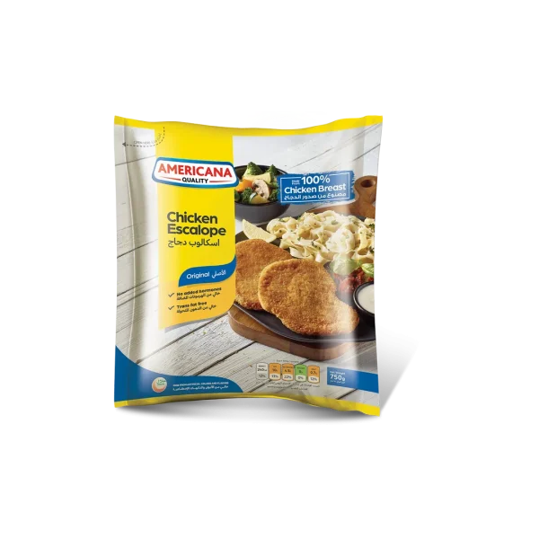 Americana Breaded Chicken Escalope - 750g