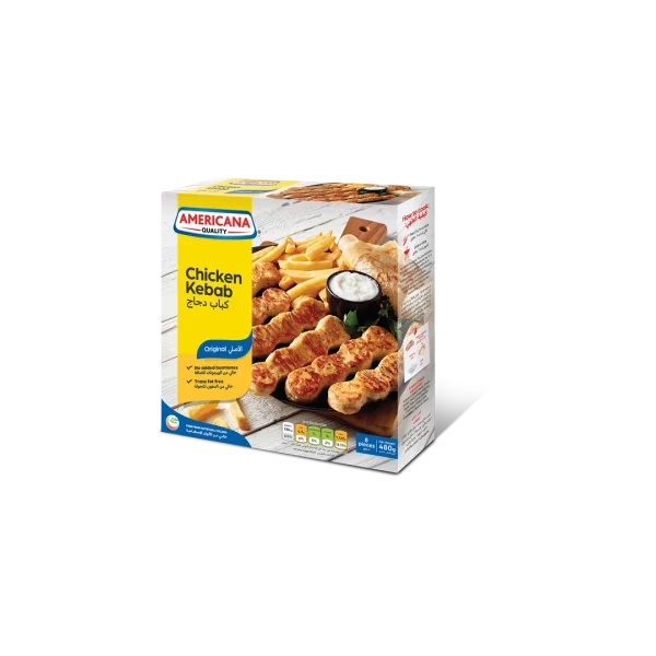 Americana Chicken Oriental Shish Kebab Original - 480g