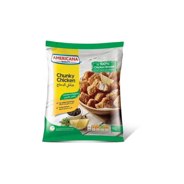 امريكانا ناجتس الدجاج شنكي بالليمون والدجاج - 1000 جرام