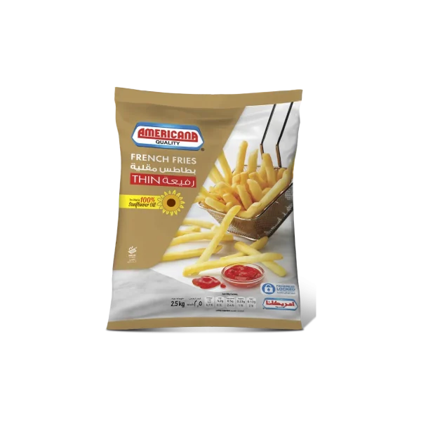 أمريكانا بطاطس مقلية 7×7 - 2500 جرام