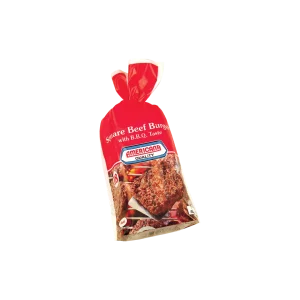 4001310408 Square Burger BBQ Americana Beef Burgers BBQ - 1000g