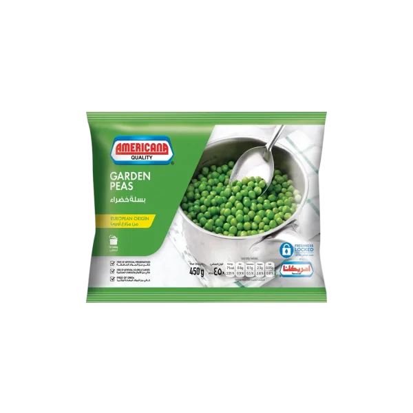 Americana Veg & Fruits Peas - 900g