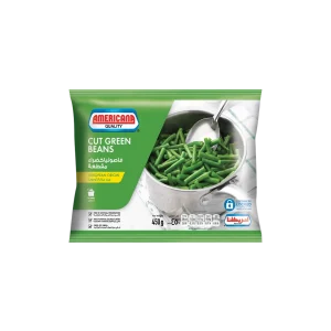 530102N Americana Cut Green Beans 450g New Pack 2017 3D Americana Veg & Fruits Cut Green Beans - 450g