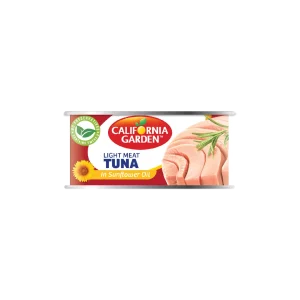 California Garden Light Tuna In Sunflower Oil - 185g