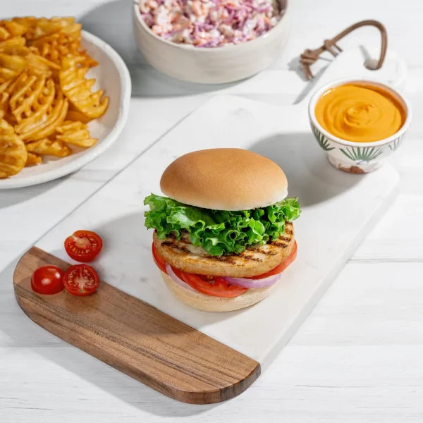 Americana Chicken Burgers Unbreaded 24 Pieces - 1344g